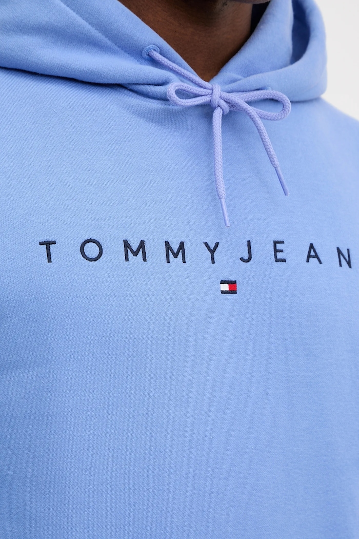 Tommy Jeans hanorac cu glugă bărbătesc din bumbac DM0DM20746 violet