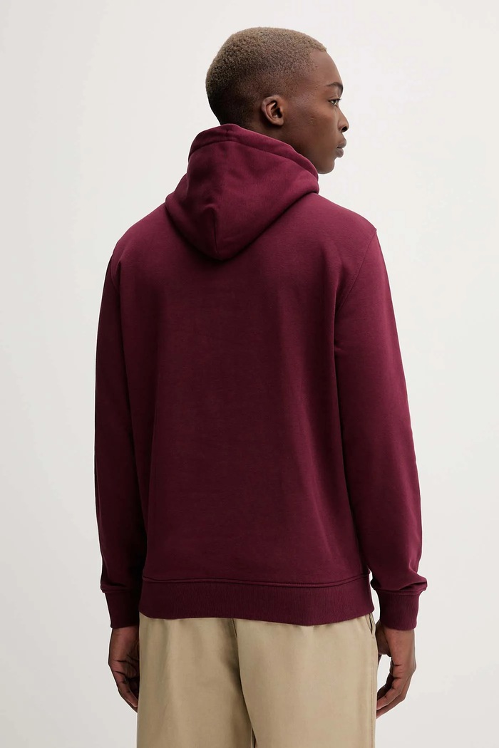 Îmbrăcăminte Tommy Jeans hanorac cu glugă bărbătesc cu bumbac DM0DM20746 burgundia
