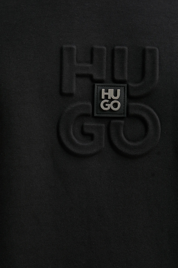 HUGO bluza 50530191 czarny