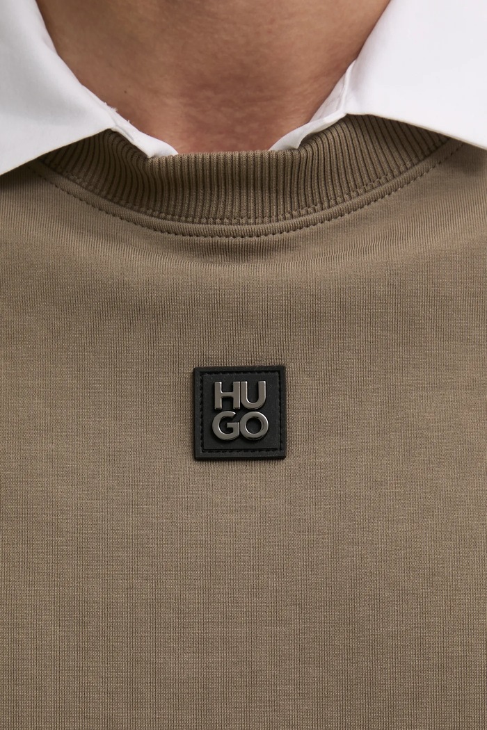 HUGO bluza Dettil 50533689 beżowy