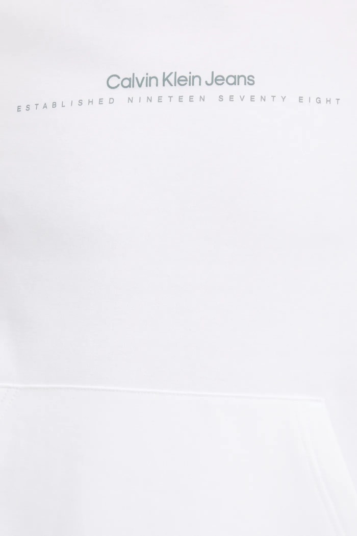 Calvin Klein Jeans bluza J30J327076 biały