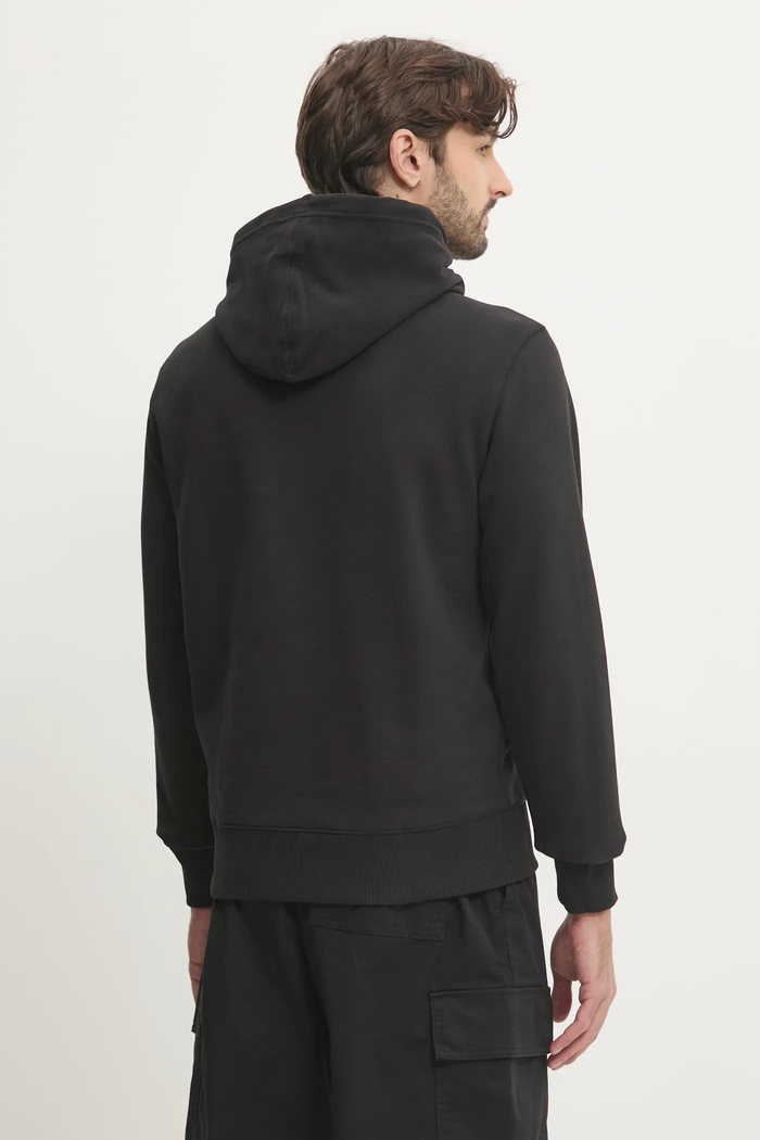 Oblečení Bavlněná mikina Calvin Klein Jeans J30J327113 černá