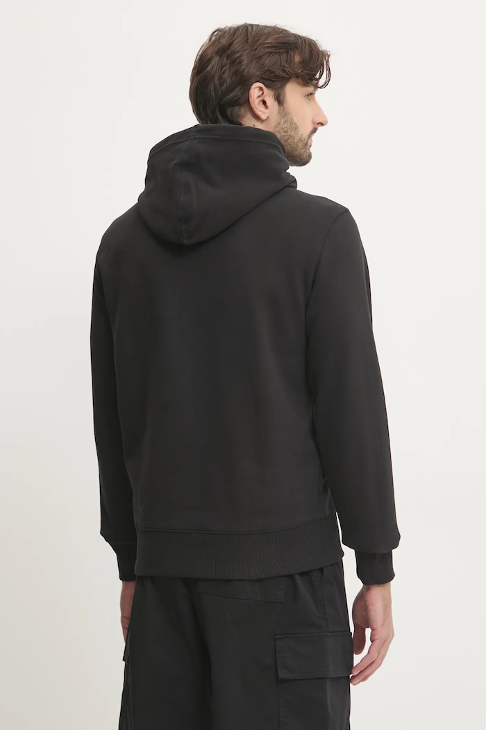 Oblečení Bavlněná mikina Calvin Klein Jeans J30J327113 černá