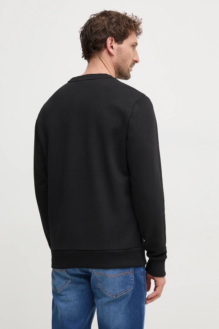 Ρούχα Βαμβακερή μπλούζα Calvin Klein K10K114351 μαύρο