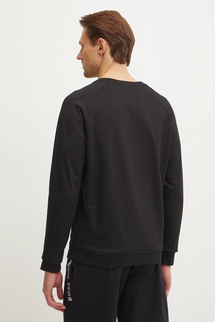 Odzież BOSS bluza bawełniana 50535780 czarny