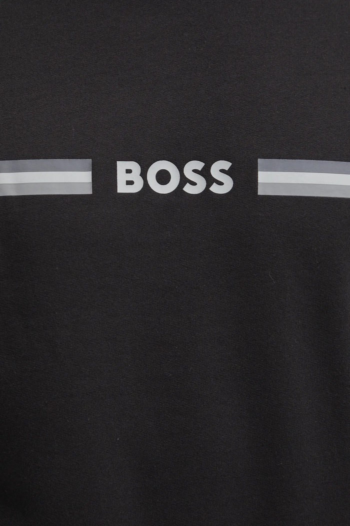 BOSS bluza bawełniana 50535780 czarny