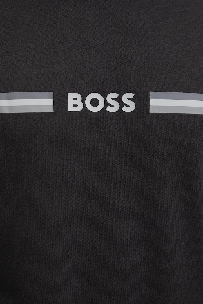 BOSS bluza bawełniana 50535780 czarny