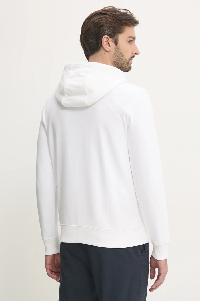 Odzież Tommy Hilfiger bluza z kapturem męska bawełniana MW0MW37235 beżowy