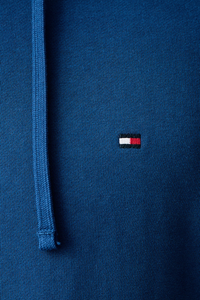 Bluza z kapturem męska bawełniana Tommy Hilfiger niebieski MW0MW37235
