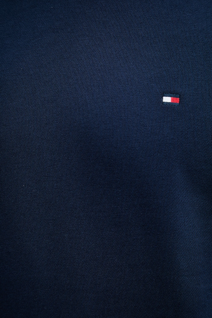 Tommy Hilfiger kapucnis melegítőfelső férfi pamut MW0MW37235 sötétkék