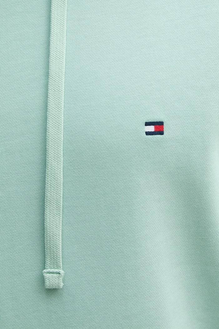 Tommy Hilfiger kapucnis melegítőfelső férfi pamut MW0MW37235 türkiz