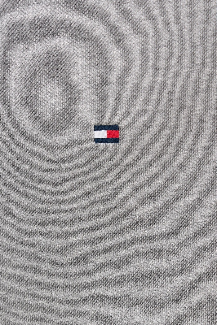 Tommy Hilfiger hanorac bărbătesc de bumbac MW0MW37237 gri