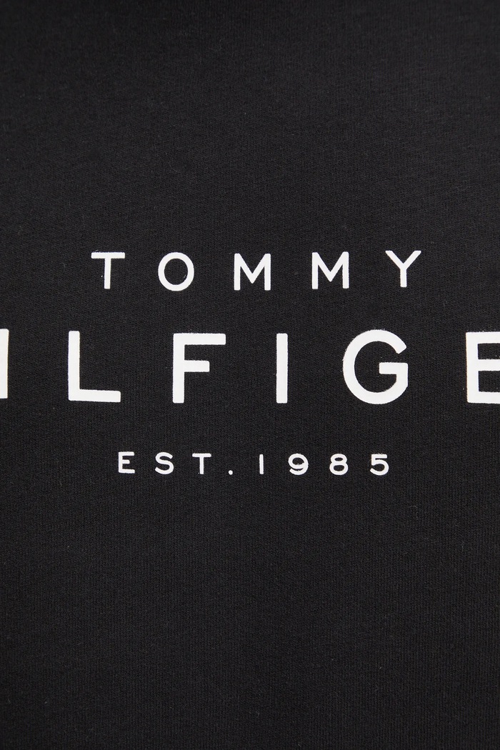 Μπλούζα Tommy Hilfiger MW0MW37455 μαύρο