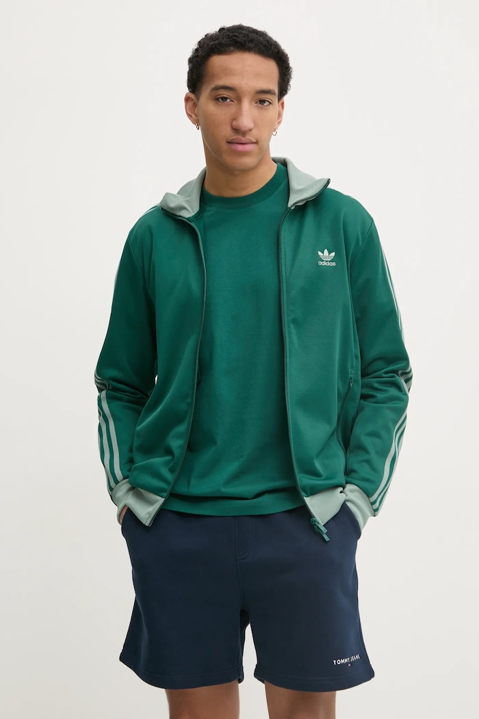 adidas Originals bluza CLASSIC TT pozostałe zielony JP2520