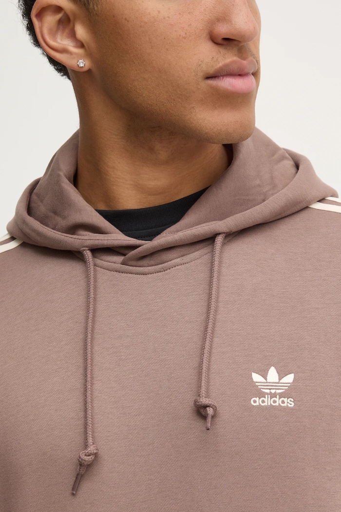 adidas Originals bluza 3-Stripes JP1000 brązowy