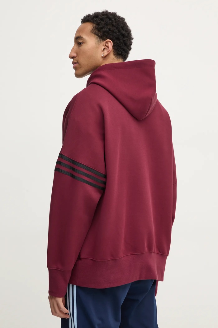 Oblečení Mikina adidas Originals Neuclassics JC9936 burgundské