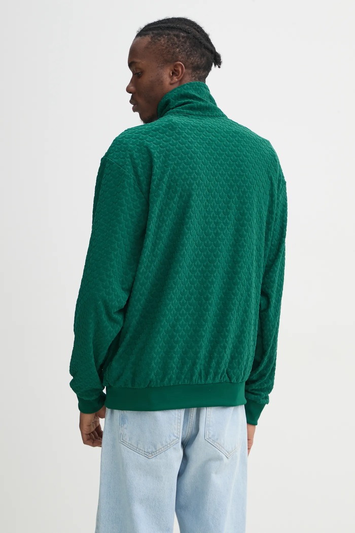 Odjeća Dukserica adidas Originals Q12 MONOGRAM T JD0696 zelena