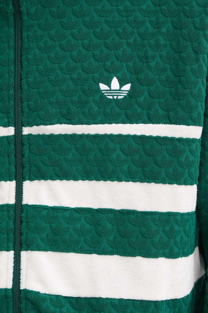 Dukserica adidas Originals Q12 MONOGRAM T JD0696 zelena