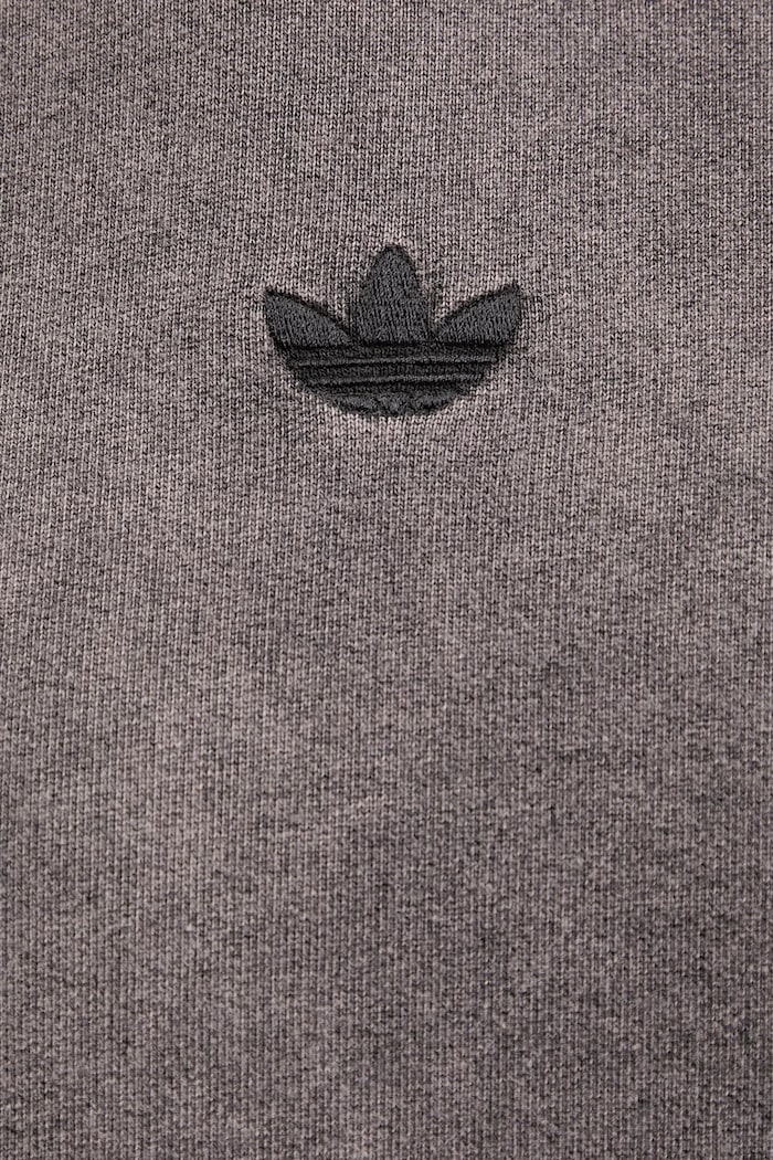 Bluza bawełniana Essential adidas Originals szary JD0245