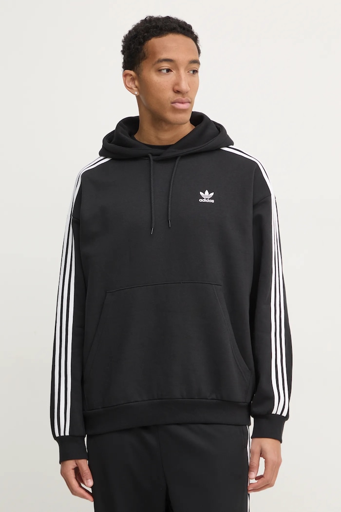 adidas Originals bluza BAGGY HOODIE czarny JC6251