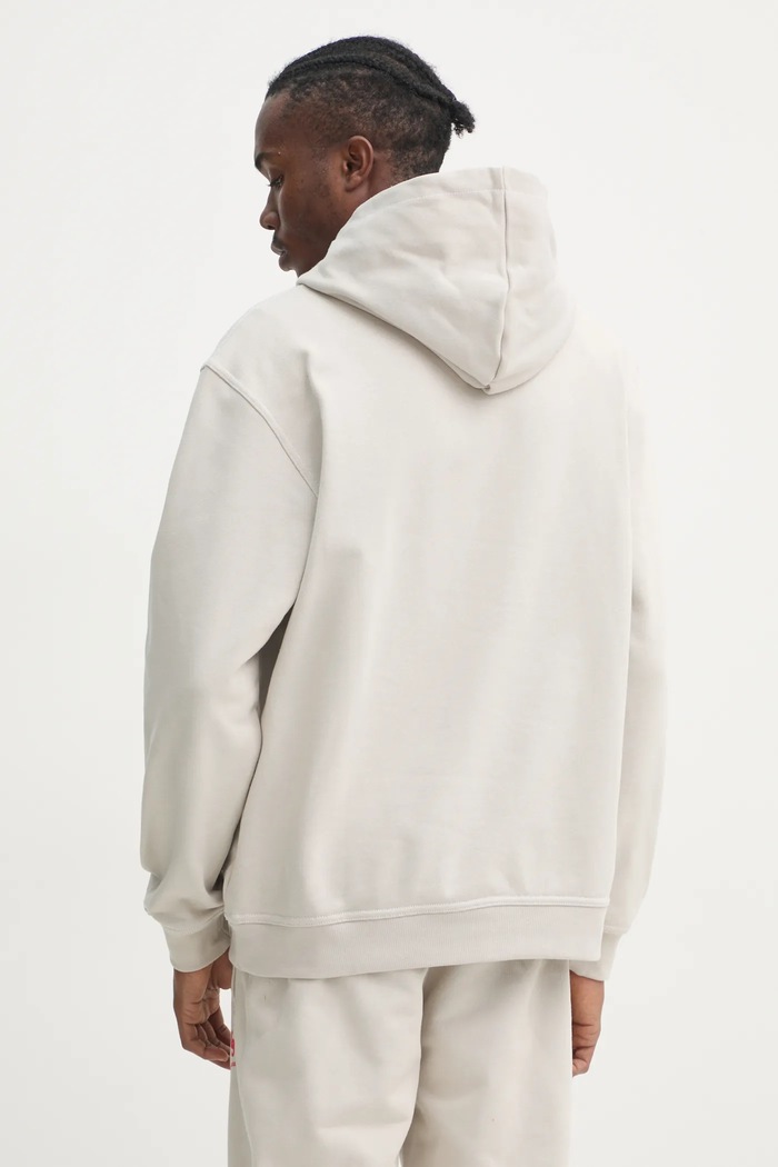 Îmbrăcăminte adidas Originals hanorac de bumbac Wabash JD0670 bej