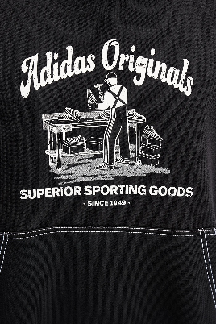 adidas Originals bluza bawełniana Wabash JP4483 czarny