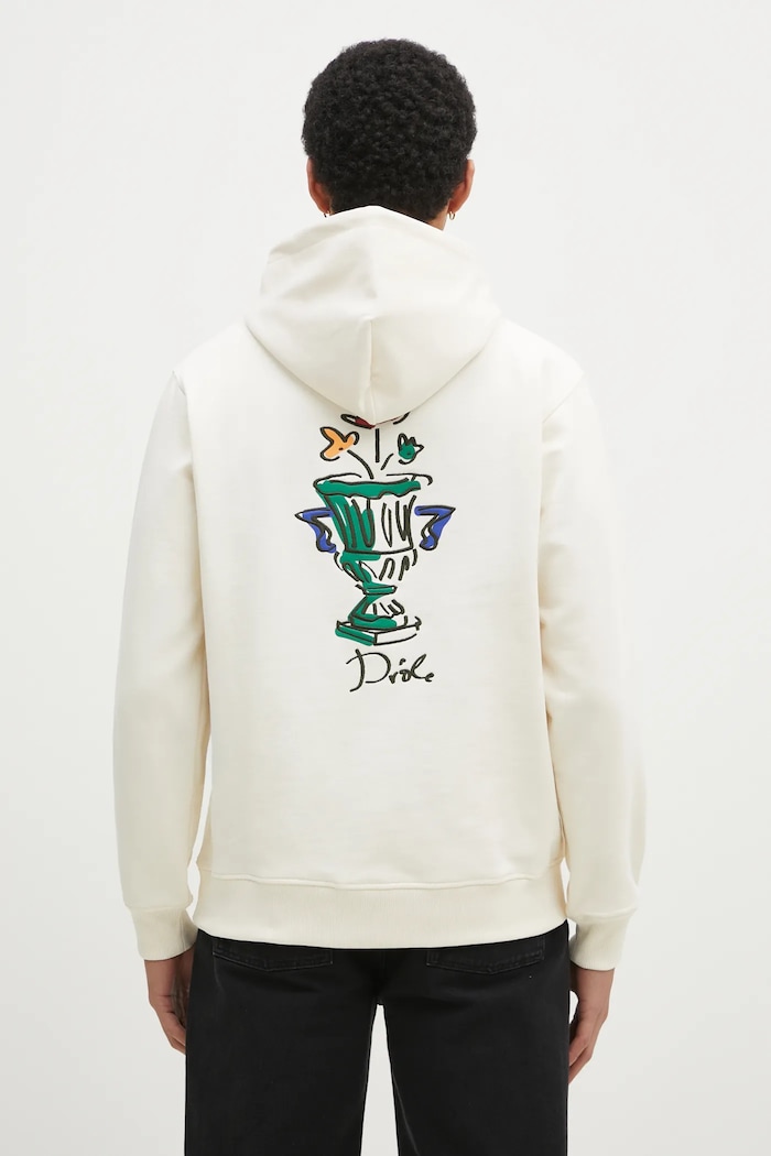 Одяг Бавовняна кофта Drôle de Monsieur Le Hoodie Vase F.HO174.CO127.CM бежевий