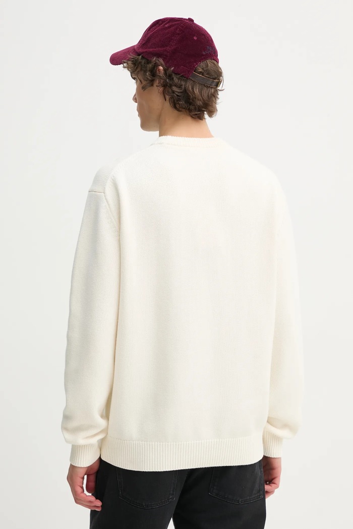 Oblečení Vlněný svetr Drôle de Monsieur Le Pull Slogan Vignes F.PO178.WO023.CM béžová