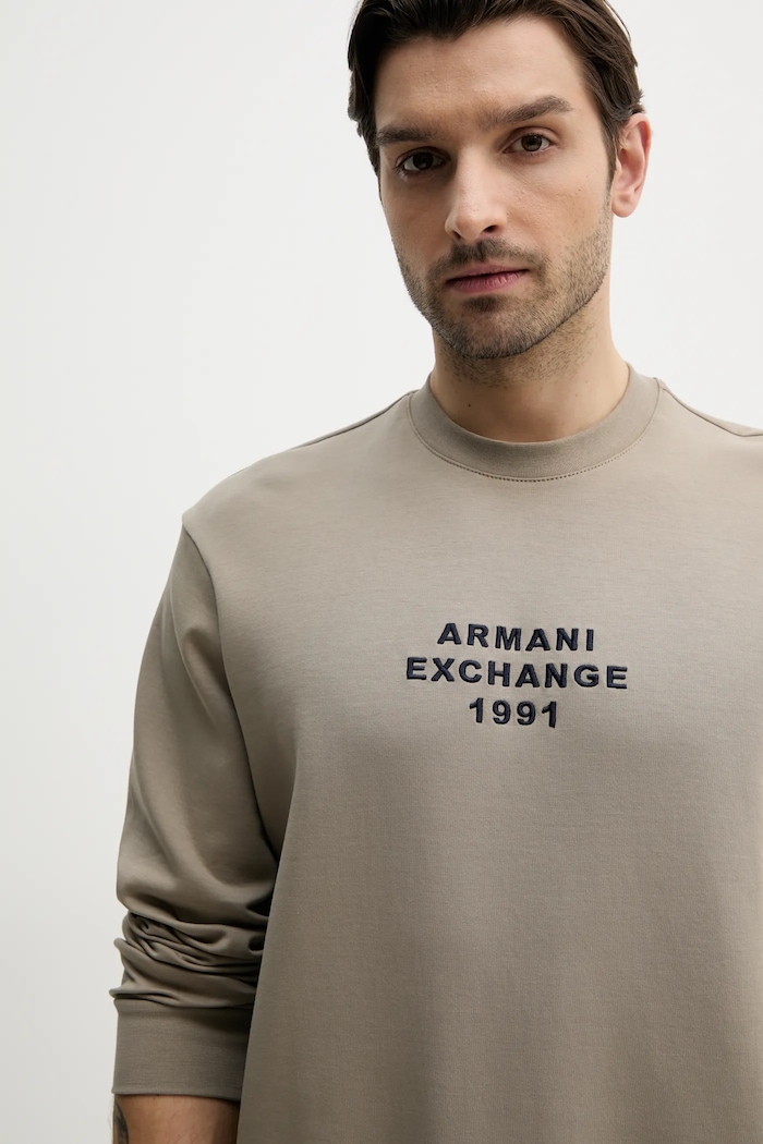 Armani Exchange bluza beżowy XM000460.AF10818