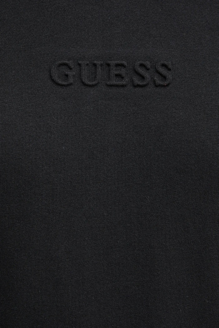 Guess bluză EMBOSSED M4BQ45.K9YH1 negru