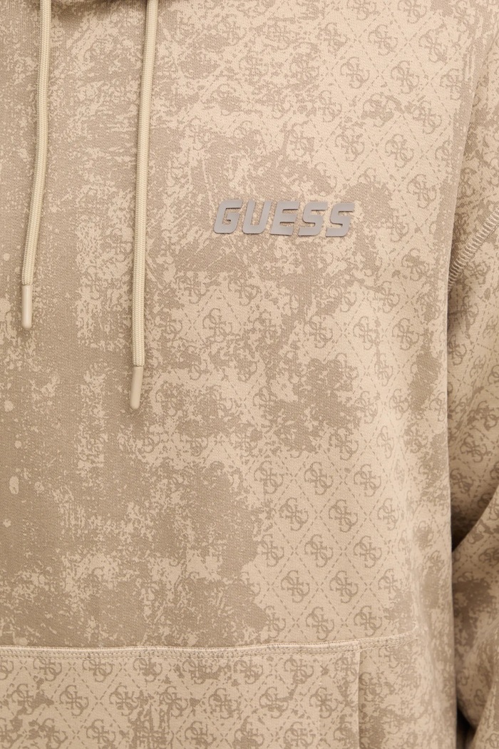 Guess bluza bawełniana GOTAM Z5RQ16.K9YI1 beżowy