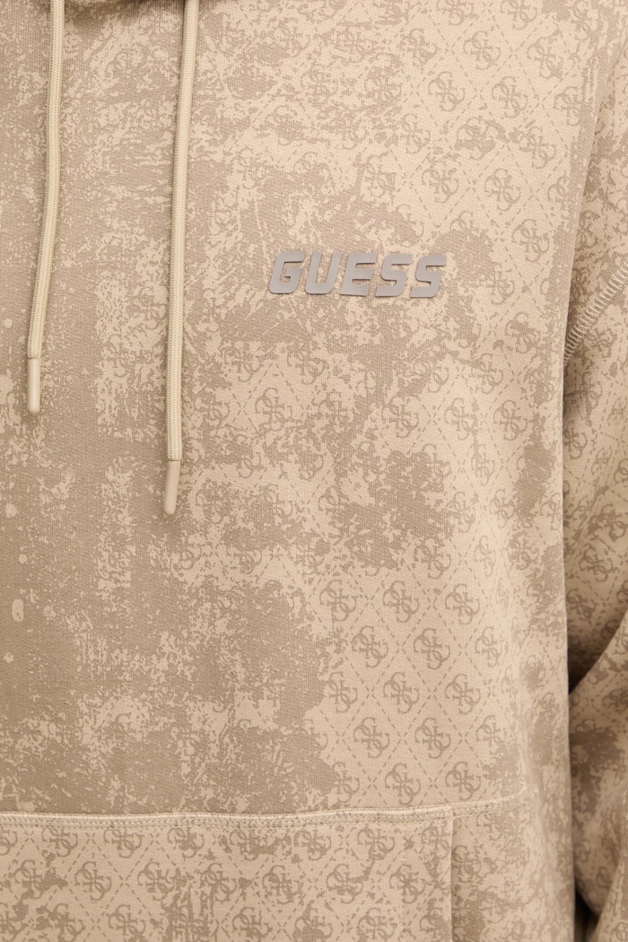 Guess bluza bawełniana GOTAM Z5RQ16.K9YI1 beżowy