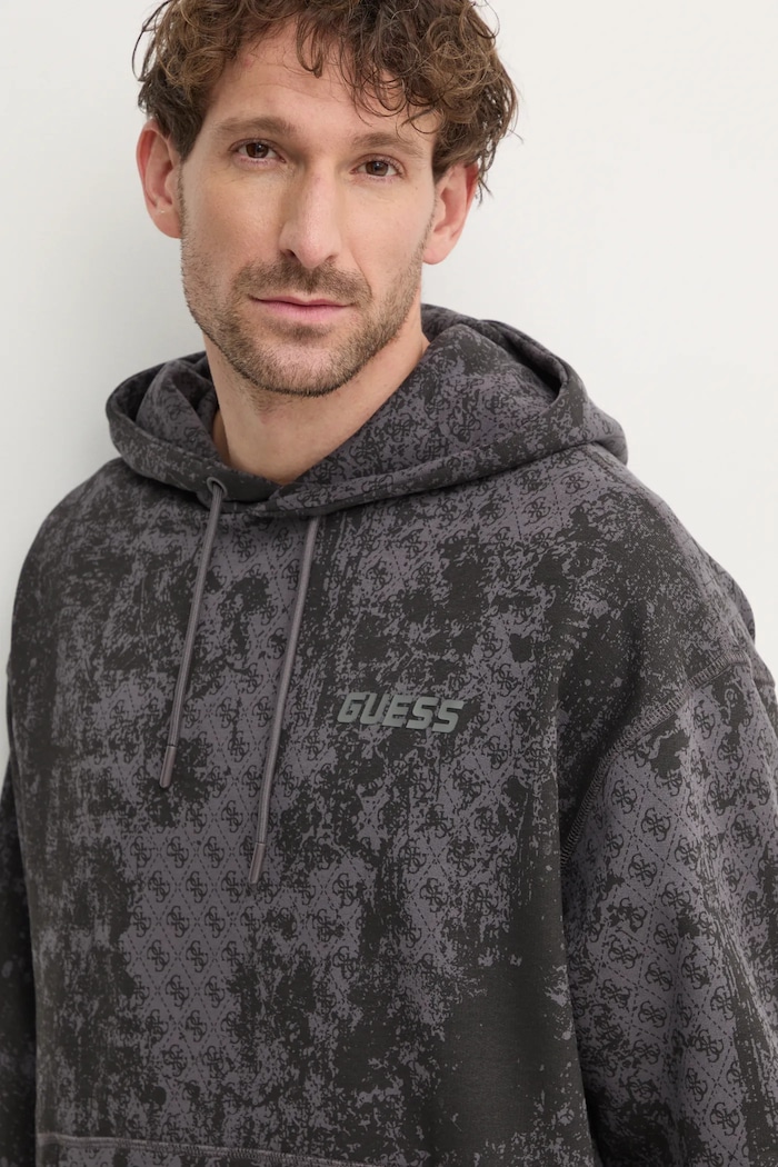 Guess hanorac de bumbac GOTAM gri Z5RQ16.K9YI1