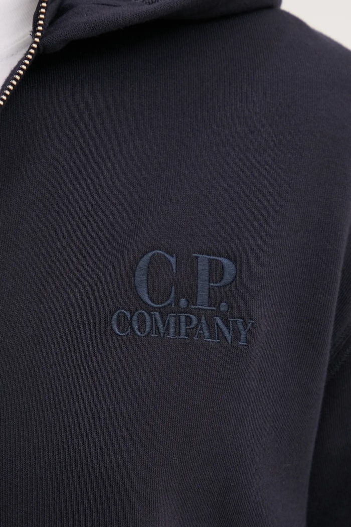 C.P. Company bluza bawełniana 18CMSS044A005086W granatowy