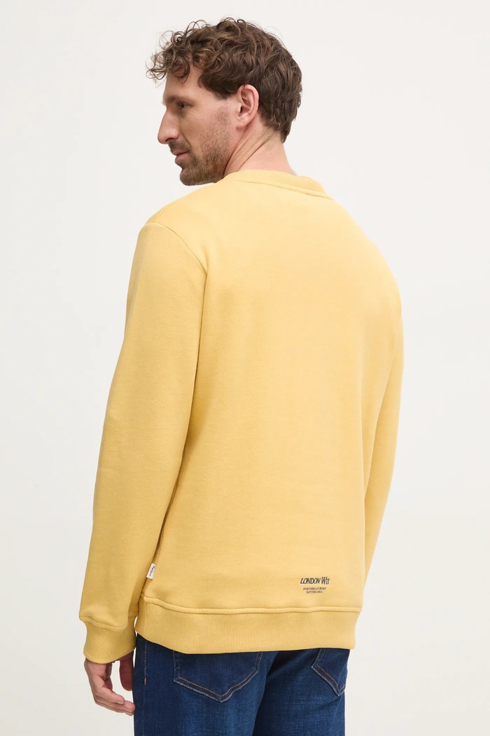 Odjeća Dukserica Pepe Jeans DAMIAN CREW PM582754 zlatna