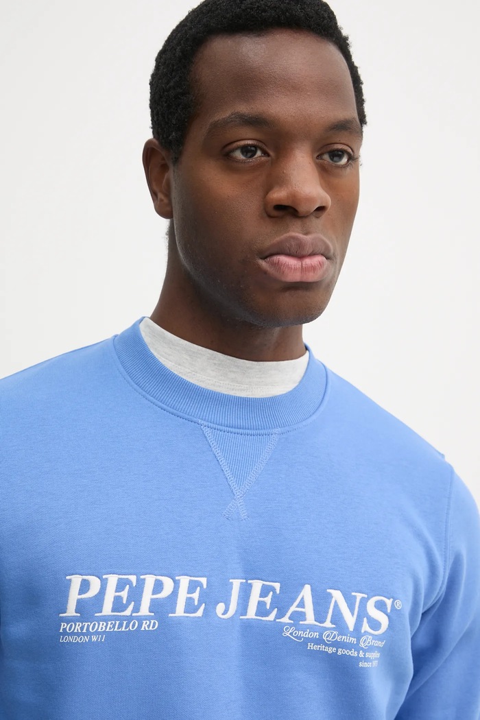 Pepe Jeans felső DYLAN CREW PM582756 lila