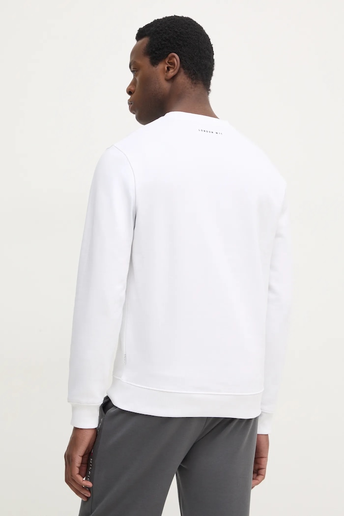 Дрехи Памучен суичър Pepe Jeans DORIAN CREW PM582757 бял