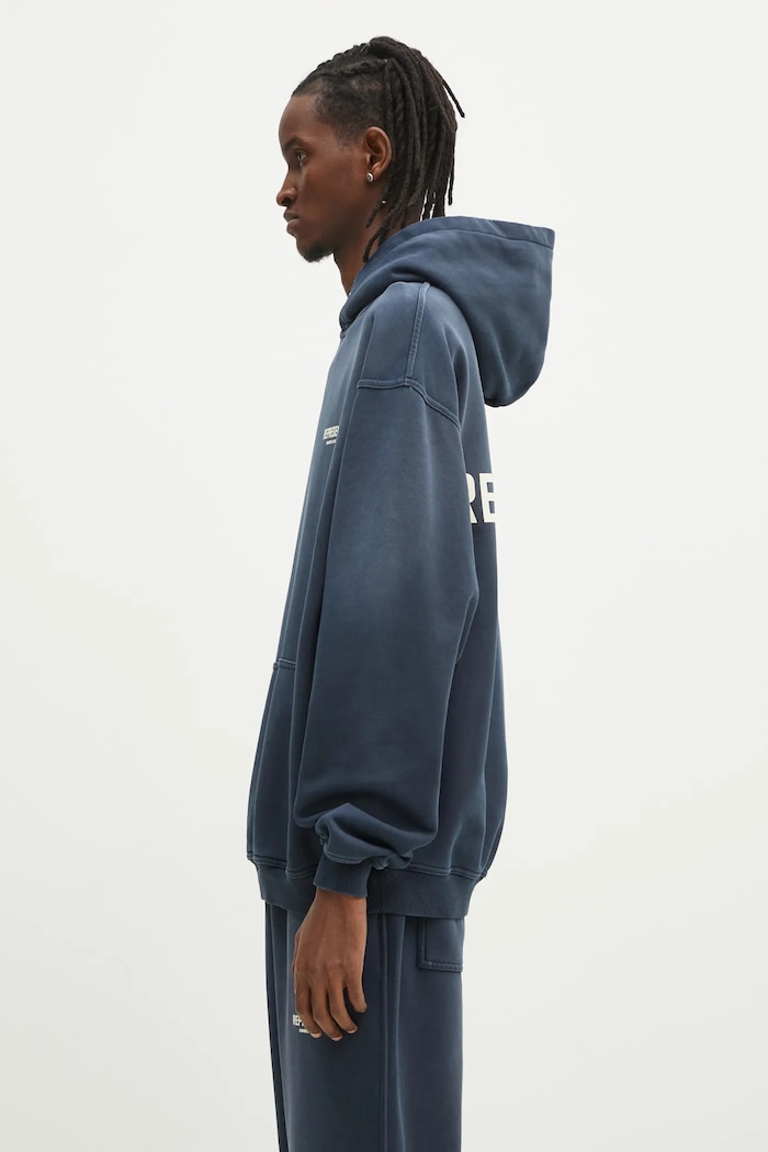 Represent cotton sweatshirt Owners Club Hoodie OCM41113.224 blue SS25