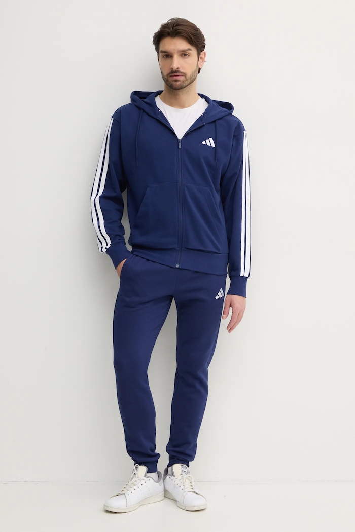 adidas bluza Essentials JE6341 granatowy SS25