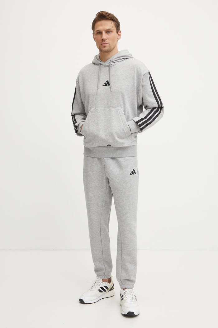 Mikina adidas Essentials JD1871 sivá AW25