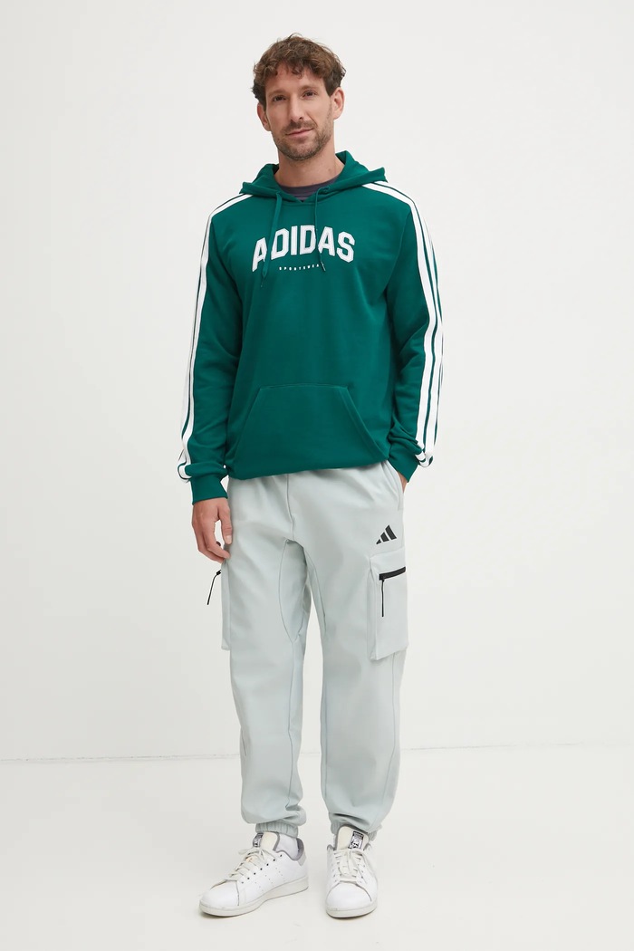 Mikina adidas Collegiate JV6506 zelená SS25