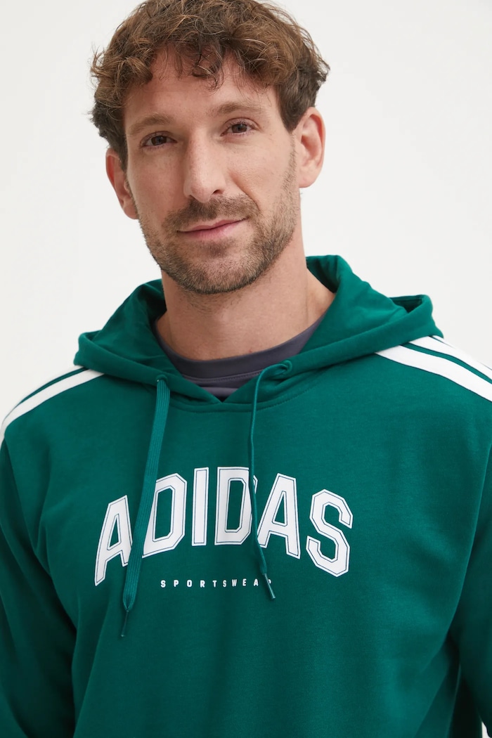 Mikina adidas Collegiate zelená JV6506
