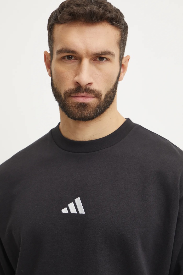 Pulover adidas Feelcozy adidas JE3794 črna
