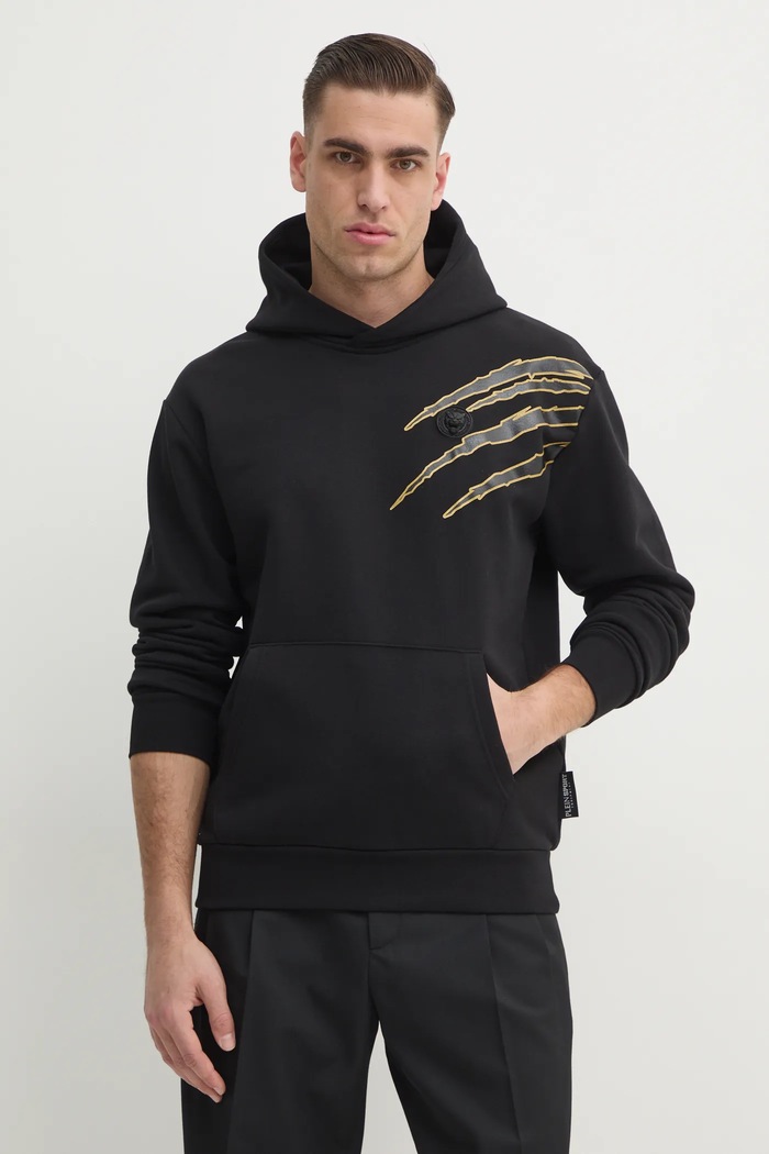 Plein Sport Bluza czarny SAEC.MJB3588.STE001N