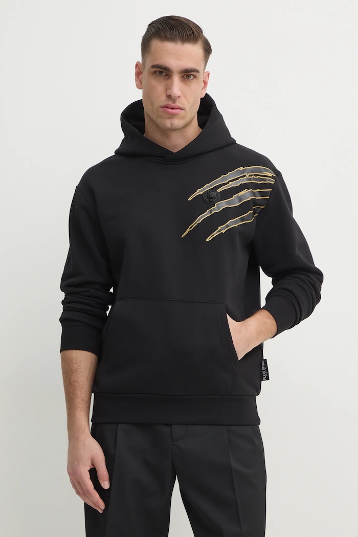 Plein Sport Bluza czarny SAEC.MJB3588.STE001N