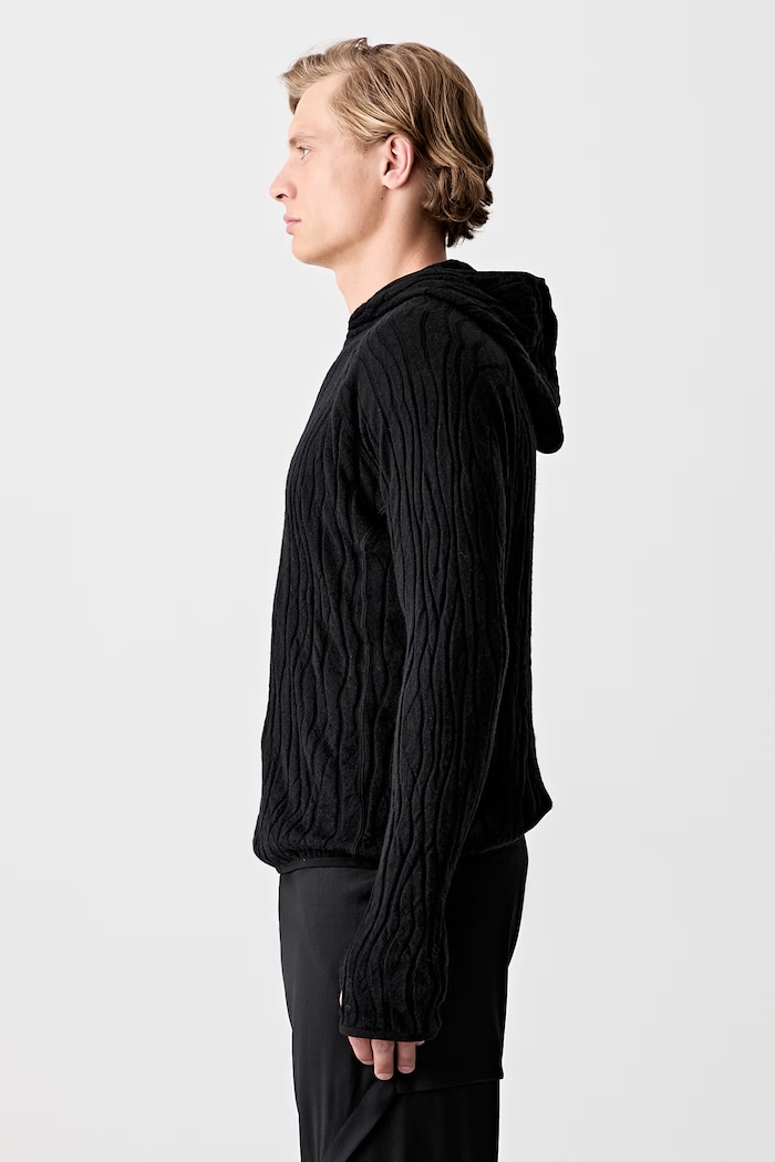 HELIOT EMIL sweater with wool Men's SS25.M.07.070.BLK01 black SS25