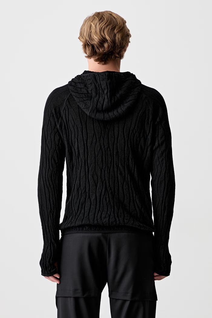 Clothing HELIOT EMIL sweater with wool Men's SS25.M.07.070.BLK01 black