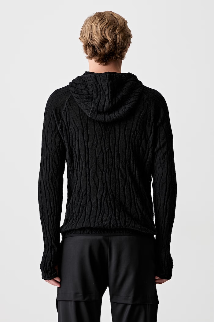 Clothing HELIOT EMIL sweater with wool Men's SS25.M.07.070.BLK01 black