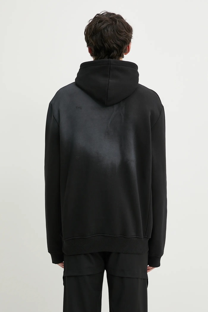 Одежда Хлопковая кофта Heliot Emil SS25.M.08.072.BLK01 серый