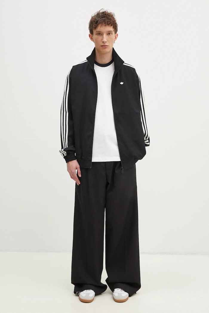 adidas Originals bluza Firebird Tracktop czarny JC6357